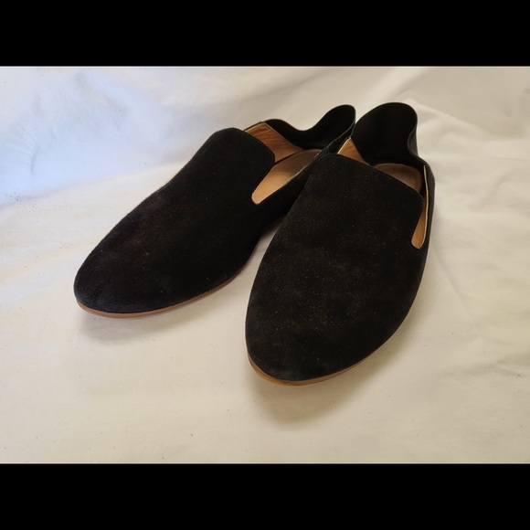 Halogen Smoking Slippers/loafers With Drop Back